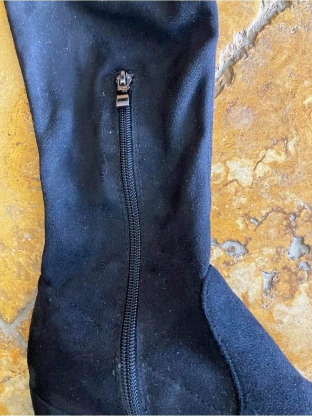 Catherine Malandrino Thigh High faux suede boots Size 8